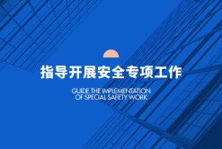 指導(dǎo)開展安全專項工作